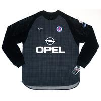 2000-01 Paris Saint-Germain Player Issue Domestic GK Shirt *BNIB*