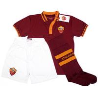 2013 14 roma home full boys kit in box sboys