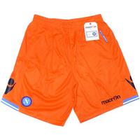 2011-12 Napoli Orange GK Shorts *BNIB*