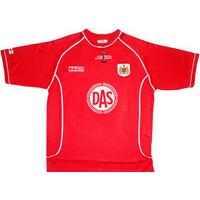 2003 Bristol City \'LDV Vans Trophy Final\' Home Shirt S
