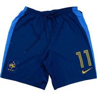 2012-13 France Match Worn Home Shorts #11 (Nasri)