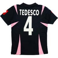 2006 Palermo Match Issue UEFA Cup Third Shirt Tedesco #4 (v West Ham)