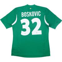 2013-14 Rapid Vienna Match Issue Home Shirt Boskovic #32 (v Dila Gori)