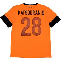 2013 14 paok third shirt katsouranis 28 wtags