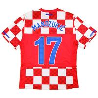 2010 12 croatia player issue home shirt manduki 17 wtags