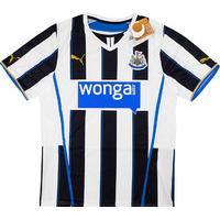 2013 14 newcastle player issue home shirt bnib m