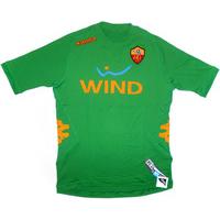 2011 12 roma player issue green gk shirt bnib xxl