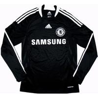 2008-09 Chelsea Player Issue Away L/S Shirt L