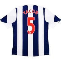 2013-14 West Brom Home Shirt Yacob #5 *w/Tags*