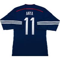 2014-15 Scotland Player Issue Adizero Home L/S Shirt Anya #11 *w/Tags*