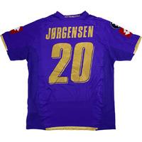 2007-08 Fiorentina Match Worn UEFA Cup Home Shirt Jørgensen #20 (v PSV)