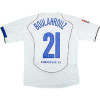 2004-05 Hamburg Match Worn Home Shirt Boulahrouz #21 (v Wolfsburg)