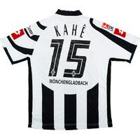 2006 07 borussia monchengladbach match worn home shirt kah 15 v wolfsb ...