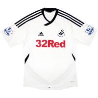 2011-12 Swansea Home Shirt (Excellent) S