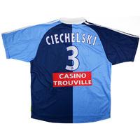2000-01 Le Havre Match Issue Home Shirt Ciechelski #3