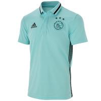 2016-2017 Ajax Adidas Polo Shirt (Clear Aqua)