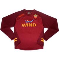 2012-13 Roma Player Issue Training L/S Shirt XXL