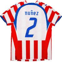 2006-07 Paraguay Match Issue Home Shirt Nuñez #2