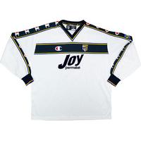 2001-02 Parma Match Issue Away L/S Shirt #18
