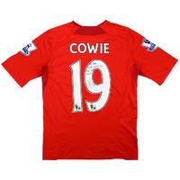 2013 14 cardiff match issue home shirt cowie 19