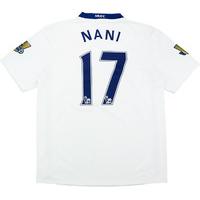 2008 10 manchester united away shirt nani 17 good s