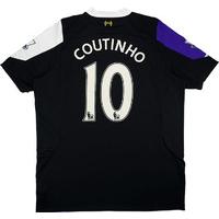 2013-14 Liverpool Third Shirt Coutinho #10 (Very Good) 3XL