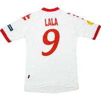 2011 12 hapoel tel aviv match worn europa league away shirt lala 9 v p ...