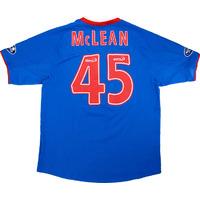2004-05 Rangers Match Issue Home Shirt McLean #45
