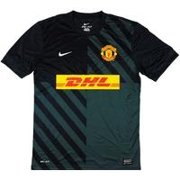 2012 13 manchester united nike training shirt excellent l