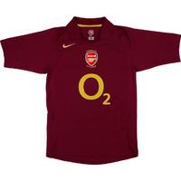 2005-06 Arsenal Home Shirt (Excellent) XXL