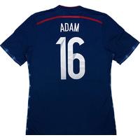 2014-15 Scotland Player Issue Adizero Home Shirt Adam #16 *w/Tags*