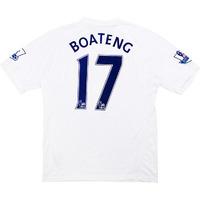 2007 08 tottenham match worn home shirt boateng 17