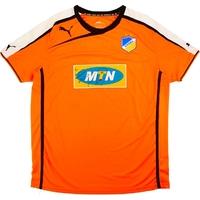 2014-15 APOEL Nicosia Match Issue Champions League Away Shirt Manduca #21 (v HJK)