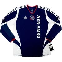 2005-06 Ajax Player Issue Away L/S Shirt *w/Tags* XL