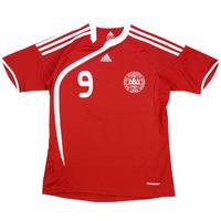 2009 denmark match issue womens home shirt 9 pape