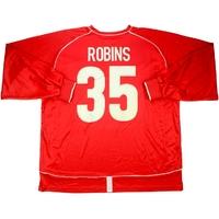 2002 03 bristol city home ls shirt robins 35 excellent xl