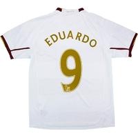 2007-08 Arsenal Away Shirt Eduardo #9 (Excellent) S