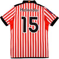 2013 Malmö FF Match Issue Third Shirt Helander #15