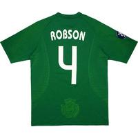 2008-09 Vitória Setúbal Match Worn UEFA Cup Away Shirt Robson #4 (v Heerenveen)