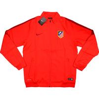 2015 16 atletico madrid player issue sideline jacket bnib