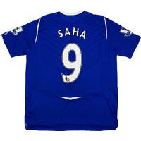 2008 09 everton home shirt saha 9 excellent xl