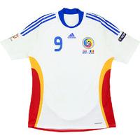 2008 Romania Match Issue European Championship Away Shirt Marica #9 (v Holland)