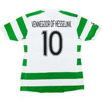 2007 08 celtic match issue champions league home shirt venegoor of hes ...