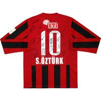 2010-11 Eskisehirspor Match Issue Signed Home L/S Shirt S.Öztürk #10