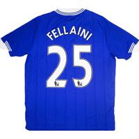 2009-10 Everton Home Shirt Fellaini #25 (Very Good) L