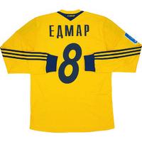 2013-14 Metalist Kharkiv Match Issue Home L/S Shirt Edmar #8