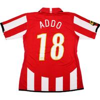 2007-08 PSV Match Worn Home Shirt Addo #18