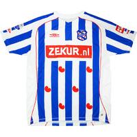 2007-08 Heerenveen Match Worn Home Shirt #35 (Sibon) v Twente