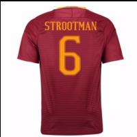 2016 17 roma home shirt strootman 6 kids