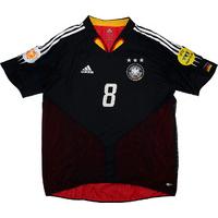 2004 Germany Match Issue European Championship Away Shirt Hamann #8